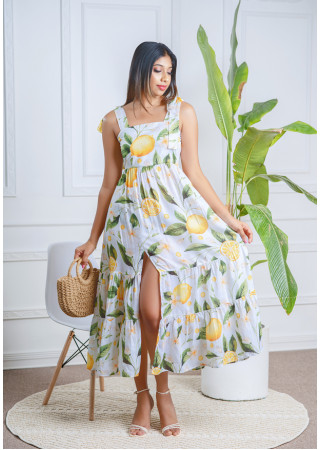 GEORGIA LEMON DRESS